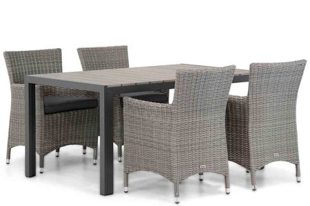 Garden Collections Dublin/Young 155 cm dining tuinset 5-delig