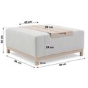 De Laan Soleil hoek loungeset 4-delig thumbnail