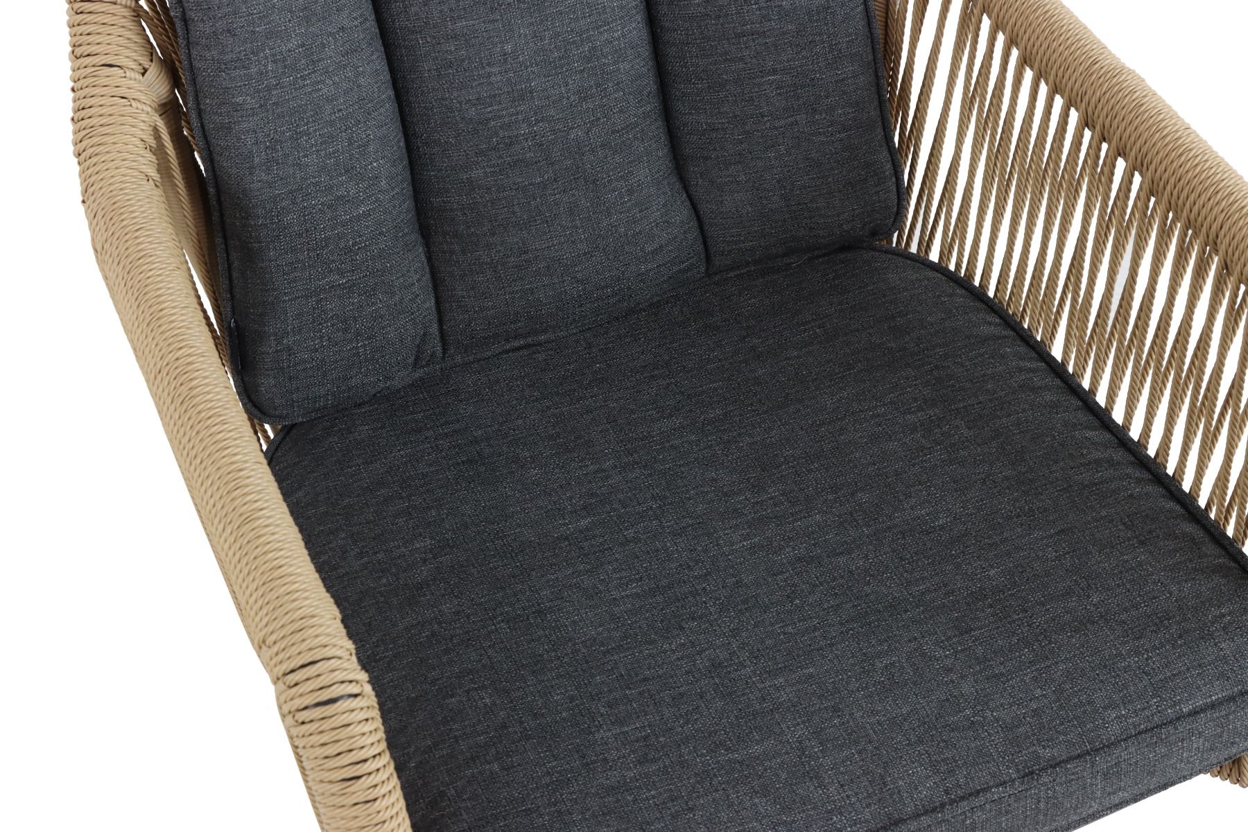 De Laan Marbella/Weston 90 cm dining tuinset 5-delig thumbnail