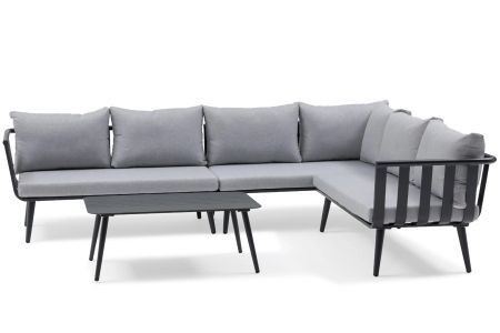 De Laan Paca hoek loungeset 4-delig links