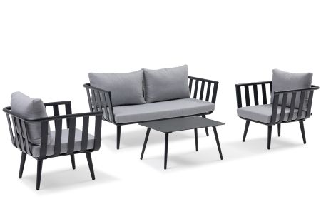 De Laan Paca stoel-bank loungeset 4-delig