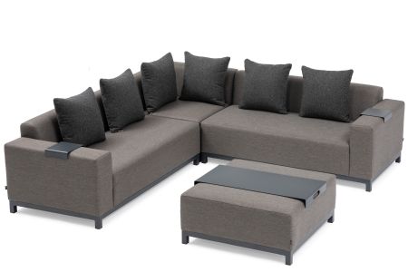 De Laan Soleil hoek loungeset 4-delig