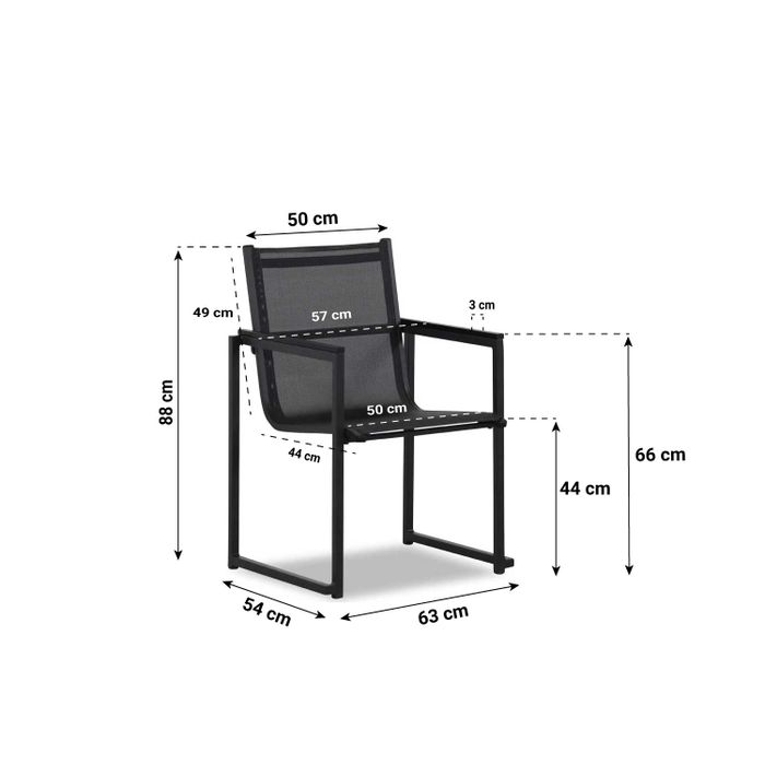 Lifestyle Delgada/Forest 180 cm dining tuinset 5-delig