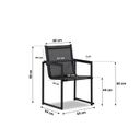 Lifestyle Delgada/Forest 180 cm dining tuinset 5-delig thumbnail