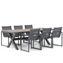 Lifestyle Delgada/Forest 240 cm dining tuinset 7-delig thumbnail