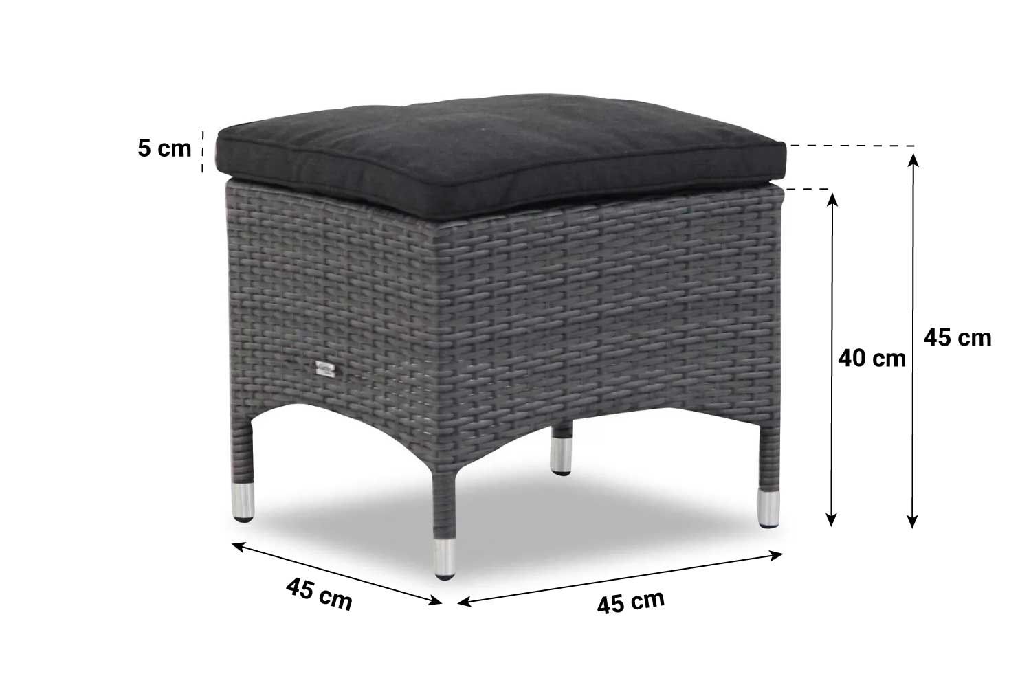 Garden Collections Denver lounge voetenbank thumbnail