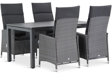 Garden Collections Denver/Concept 160 cm dining tuinset 5-delig