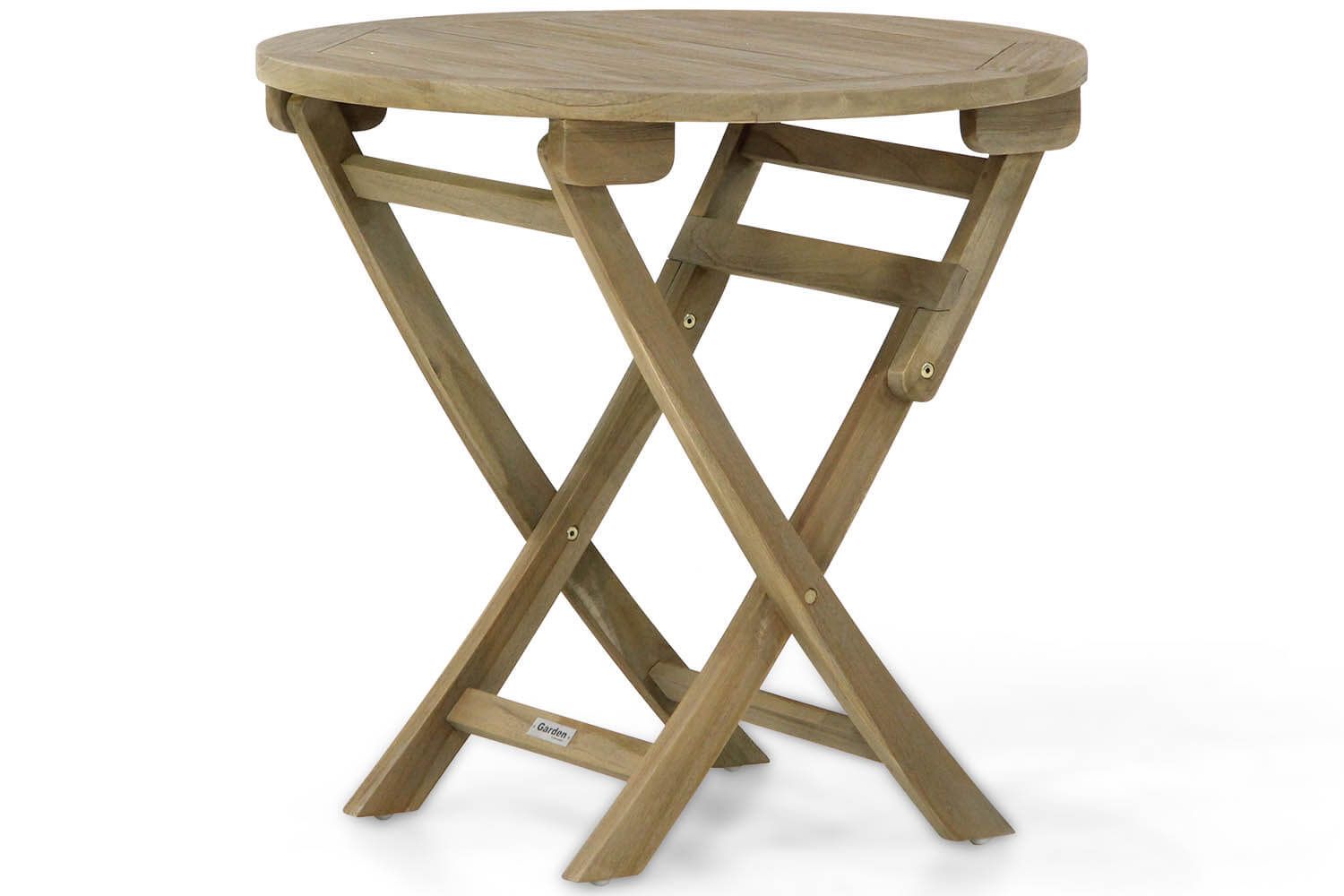 Garden Collections Derby inklapbare tuintafel 80 cm