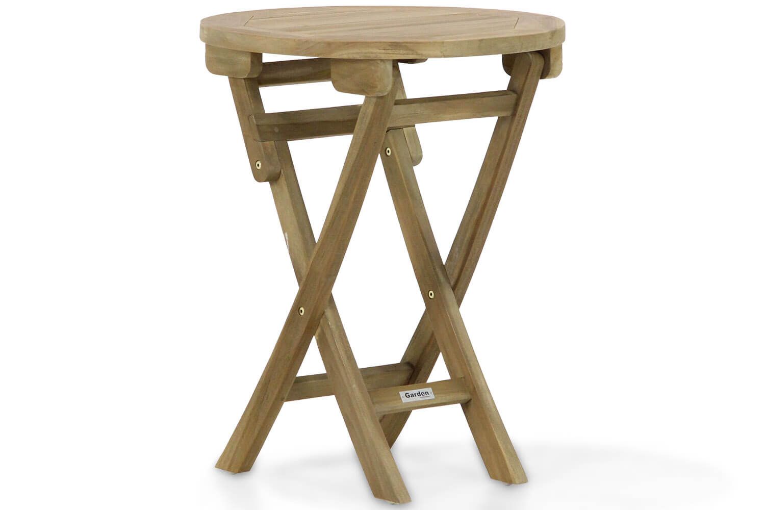 Garden Collections Derby inklapbare tuintafel 60 cm thumbnail
