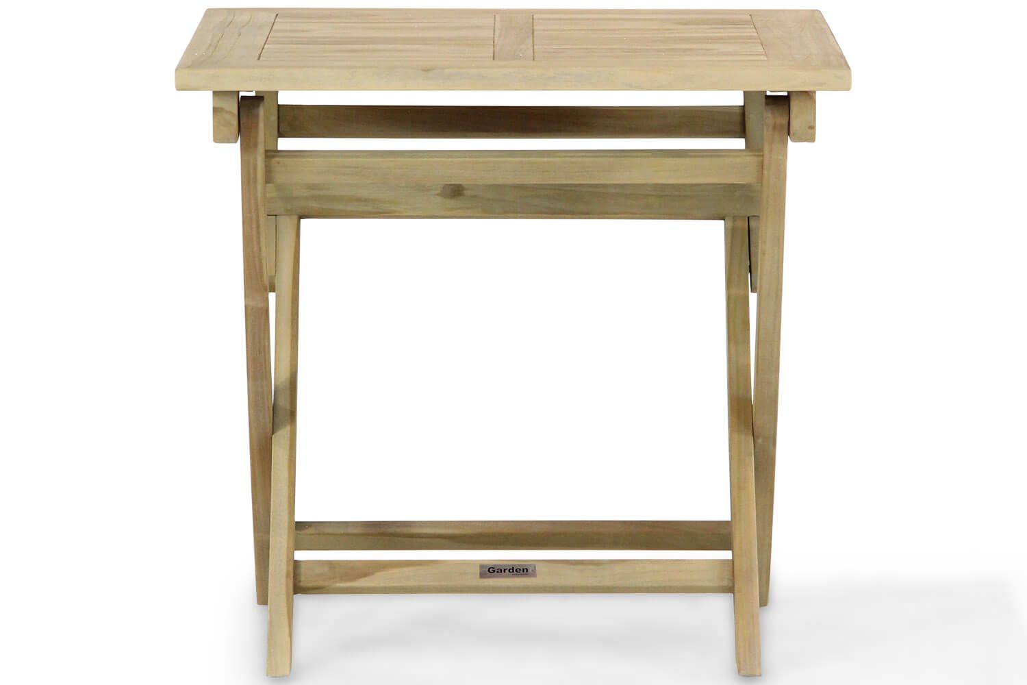 Garden Collections Birmingham/Derby 80 cm dining tuinset 3-delig inklapbaar