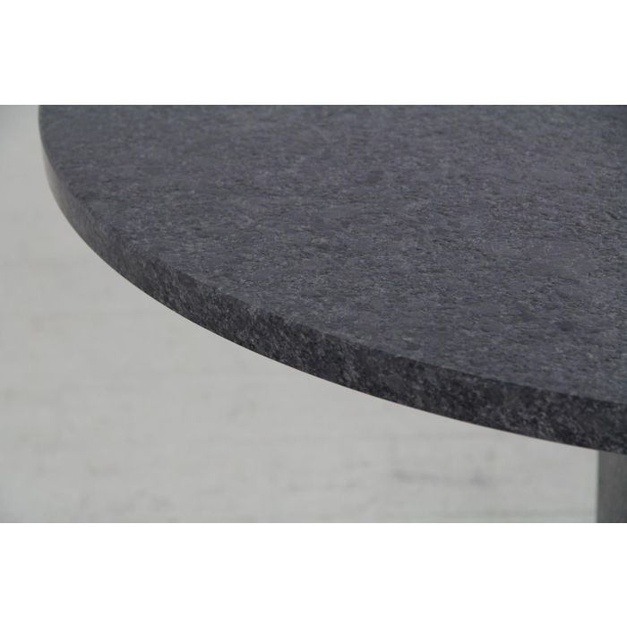 Lifestyle Tirana/Graniet 140 cm rond dining tuinset 7-delig