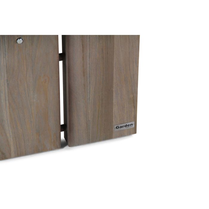 Garden Collections Brighton lounge/dining tafel 140 x 80 cm