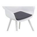 Hartman Sophie Element dining tuinstoel white - met gratis zitkussen thumbnail