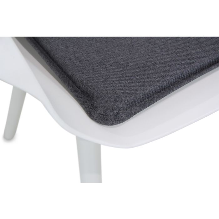 Hartman Sophie Element dining tuinstoel white - met gratis zitkussen