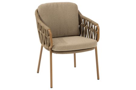 4 Seasons Biarritz dining chair amber with 2 cushions (per 2 stuks)