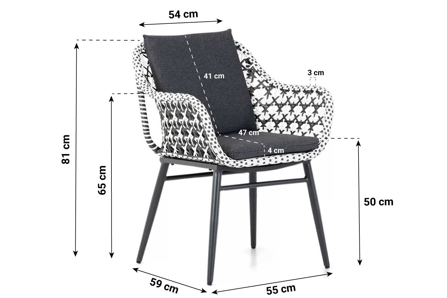 Lifestyle Dolphin/Forest 240 cm dining tuinset 7-delig