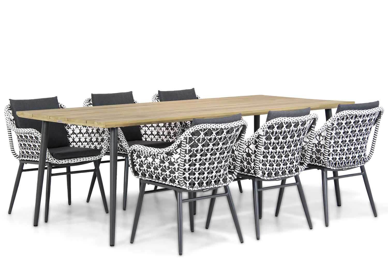 Lifestyle Dolphin/Montana 240 cm dining tuinset 7-delig thumbnail