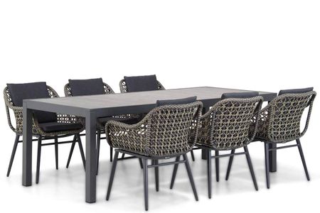 Lifestyle Dolphin/Residence 220 cm dining tuinset 7-delig