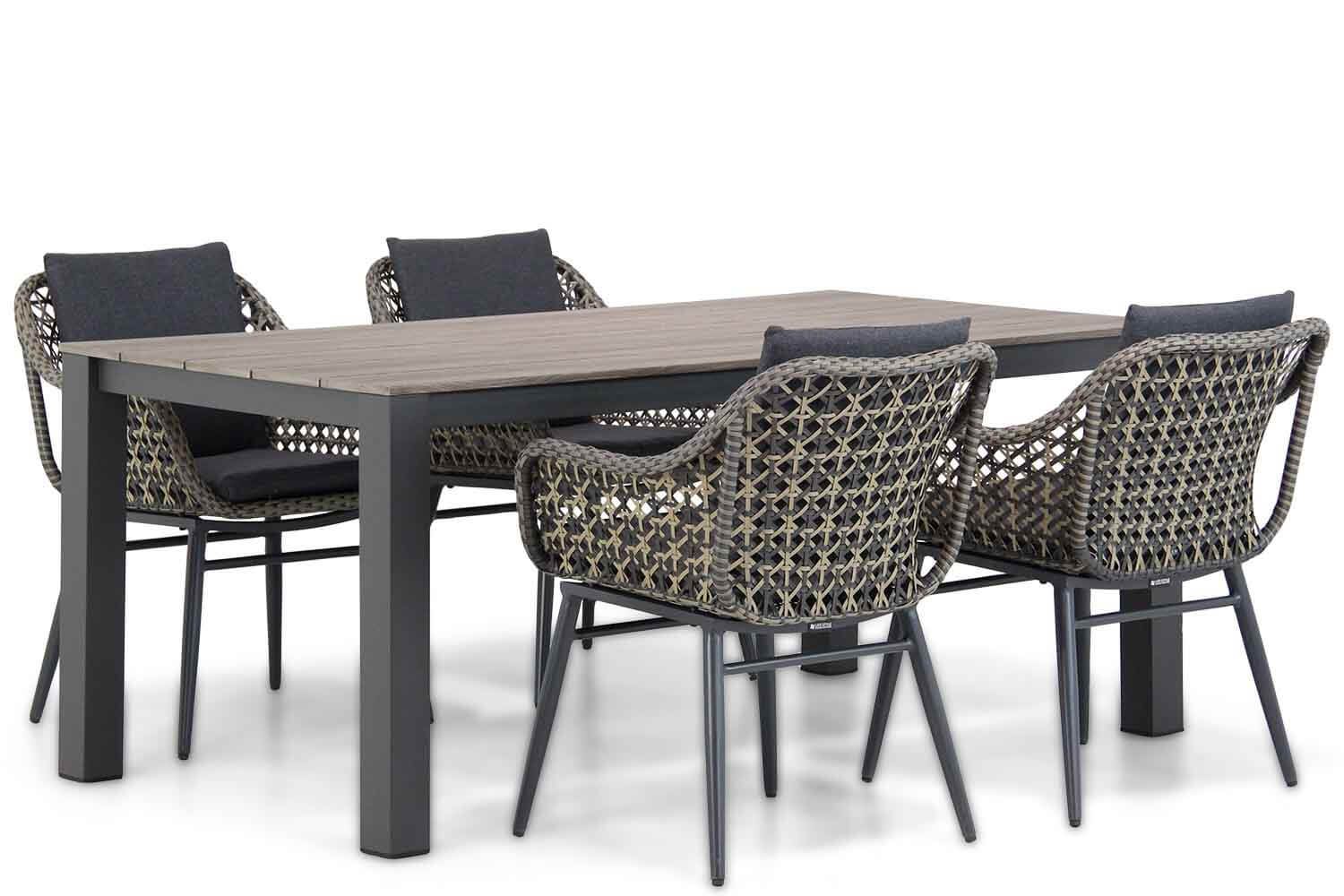 Lifestyle Dolphin/Valley 180 cm dining tuinset 5-delig thumbnail