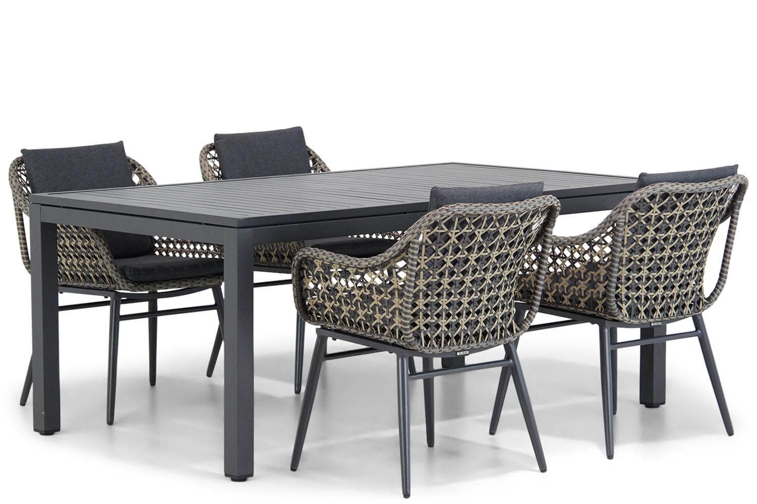 Lifestyle Dolphin/Concept 180 cm dining tuinset 5-delig thumbnail