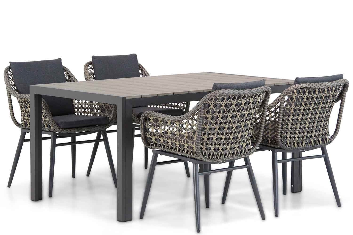 Lifestyle Dolphin/Young 155cm dining tuinset 5-delig thumbnail
