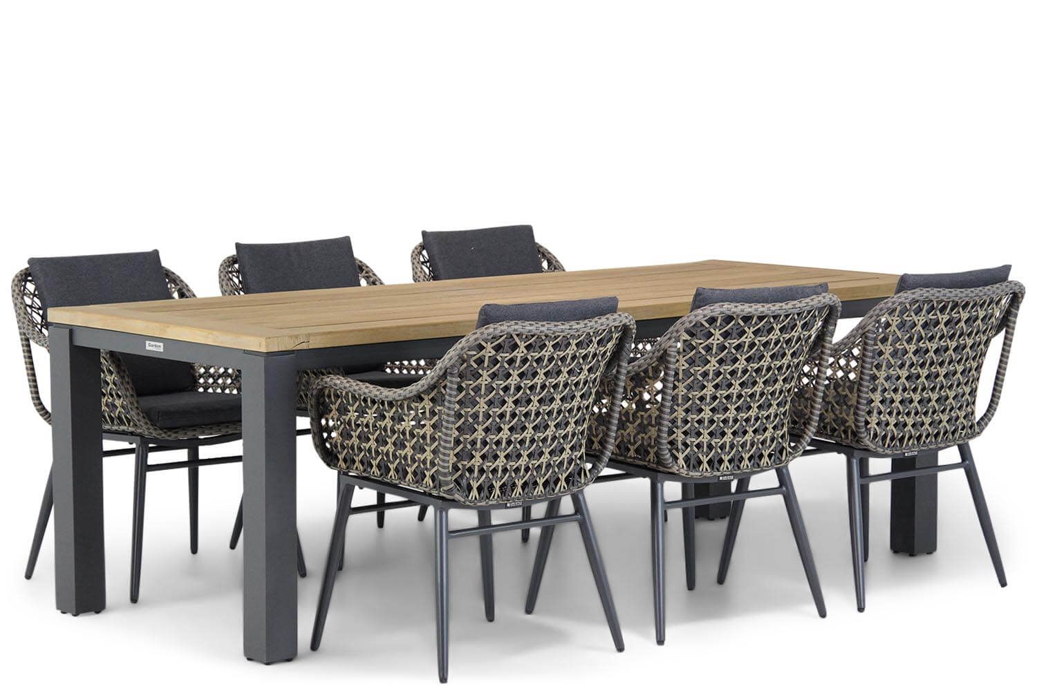 Lifestyle Dolphin/Veneto 230 cm dining tuinset 7-delig thumbnail