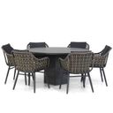 Lifestyle Dolphin/Graniet rond 140 cm dining tuinset 7-delig thumbnail