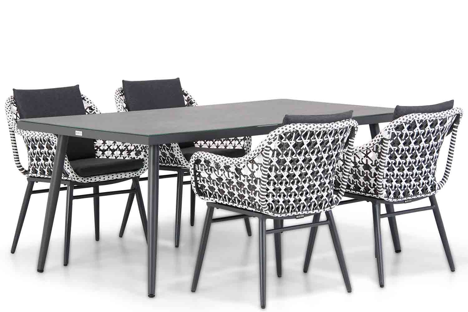 Lifestyle Dolphin/Sophia 180 cm dining tuinset 5-delig thumbnail