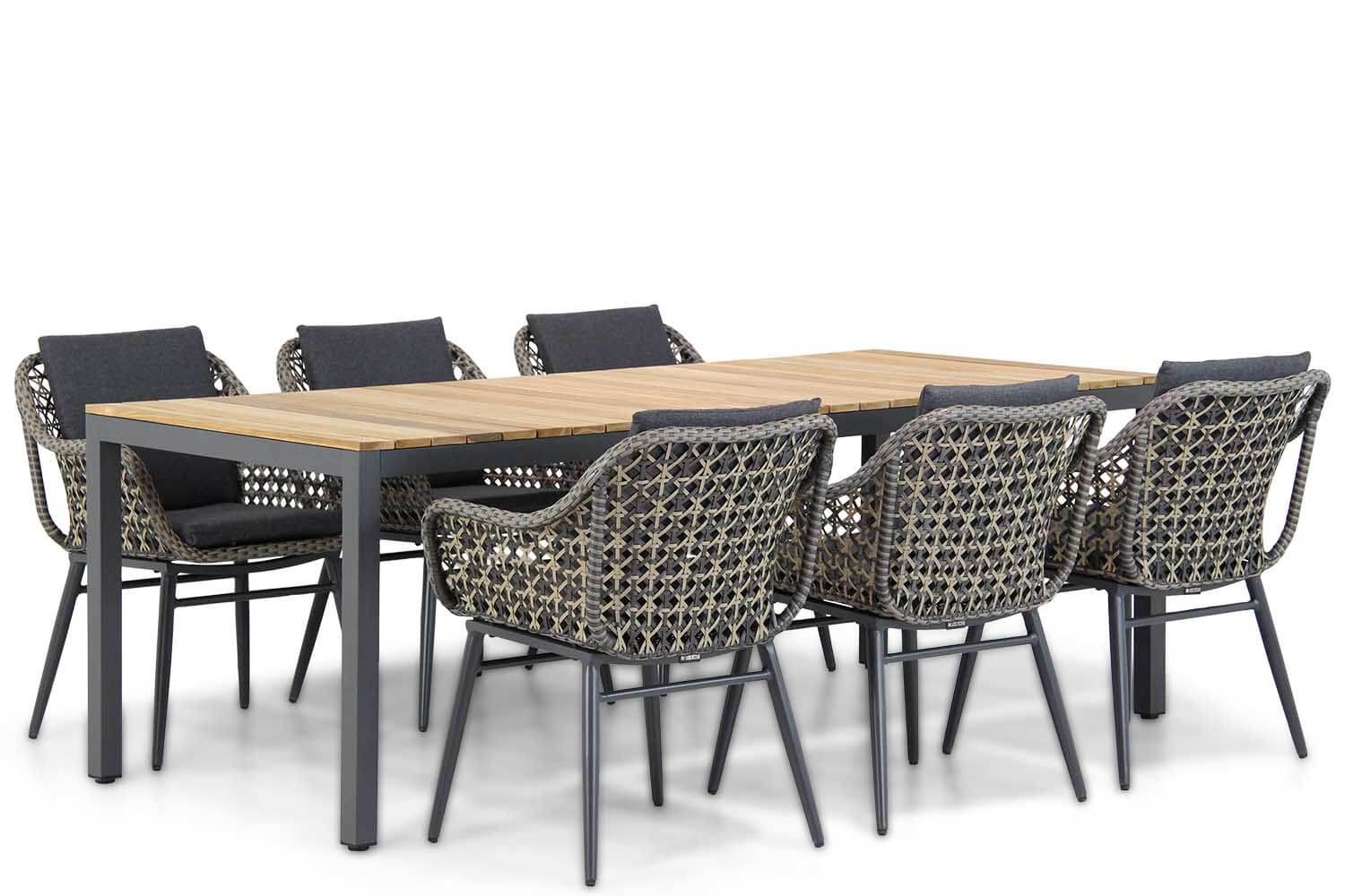 Lifestyle Dolphin/Mazzarino 220 cm dining tuinset 7-delig thumbnail