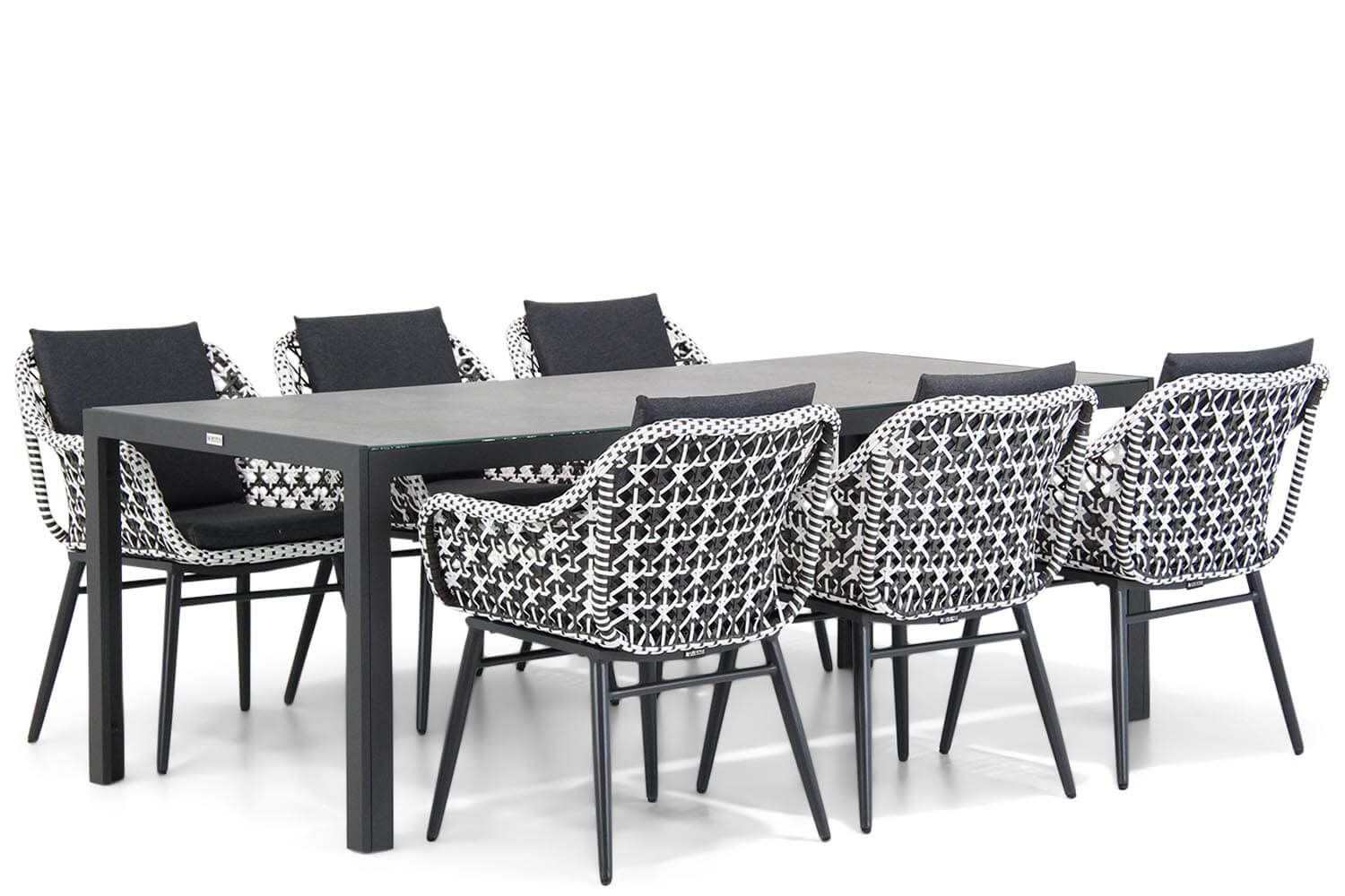Lifestyle Dolphin/Varano 210 cm dining tuinset 7-delig thumbnail