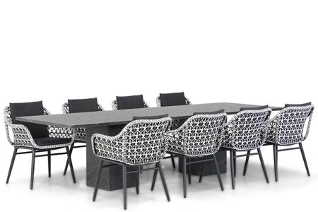 Lifestyle Dolphin/Graniet 300 cm dining tuinset 9-delig