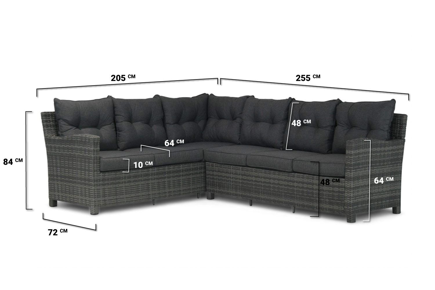 Domani Beluga lounge/dining loungeset thumbnail
