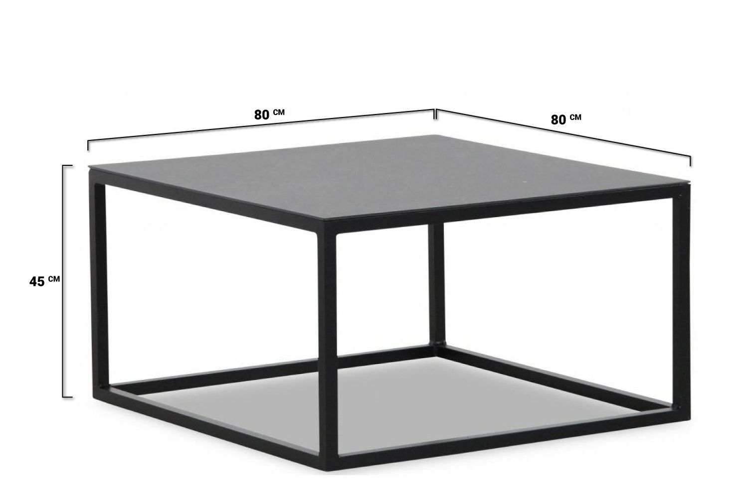 Domani Florida loungetafel 80 x 80
