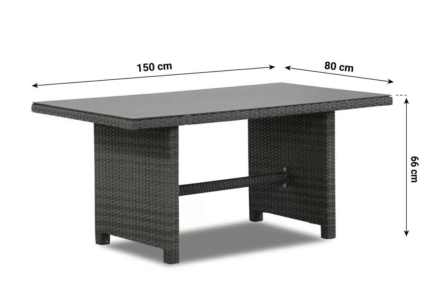 Domani Luga dining loungeset 5-delig thumbnail