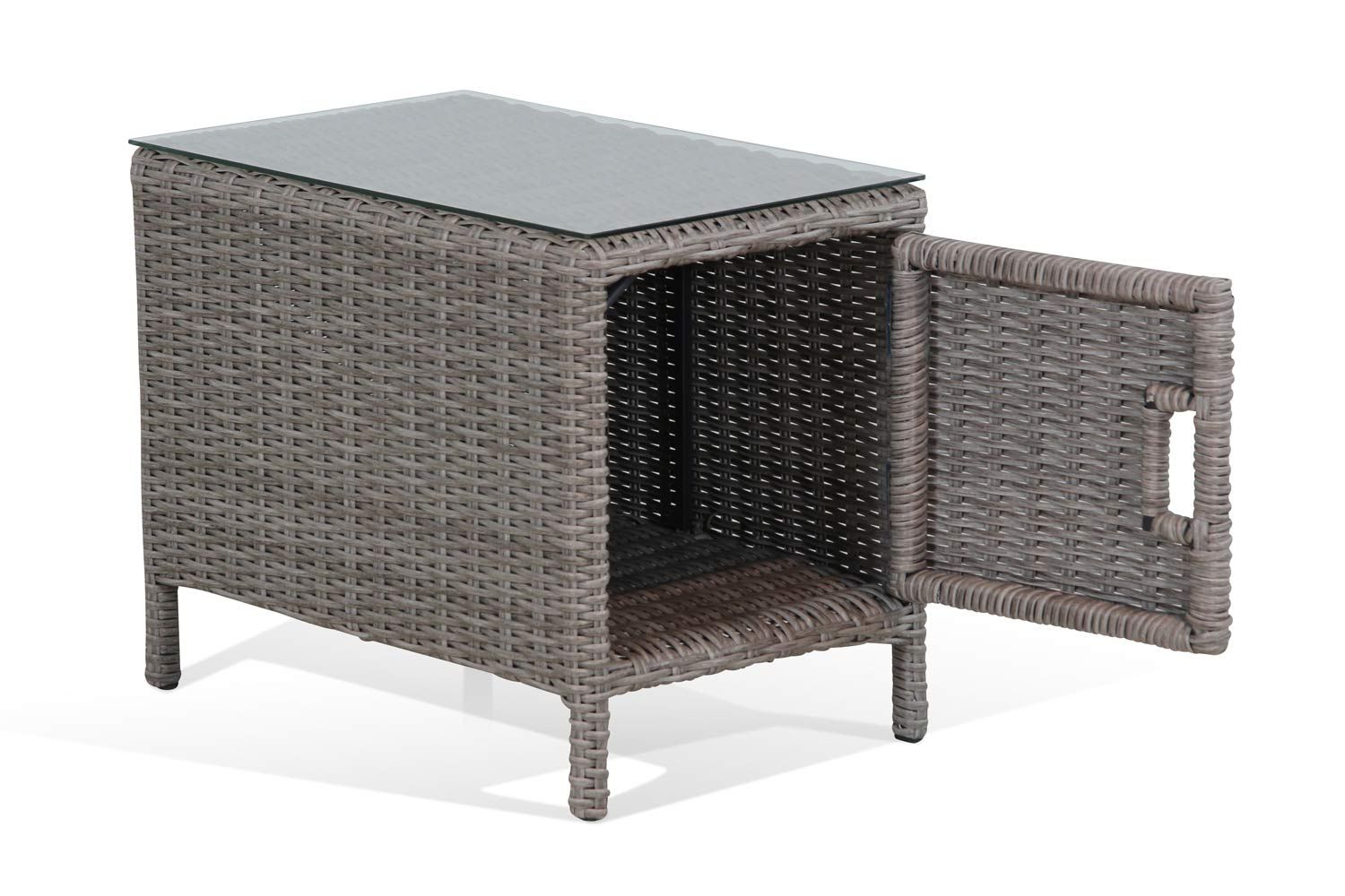 Garden Collections Douglas bijzettafel met glas