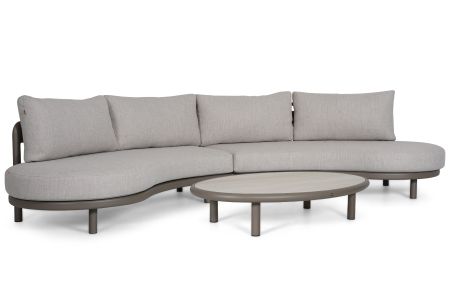 Santika Wave hoek loungeset 3-delig