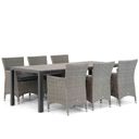 Garden Collections Dublin/Young 217 cm dining tuinset 7-delig thumbnail
