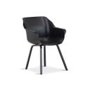 Hartman Sophie Element dining tuinstoel carbon - met gratis kussen thumbnail