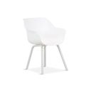 Hartman Sophie Element dining tuinstoel white - met gratis zitkussen thumbnail