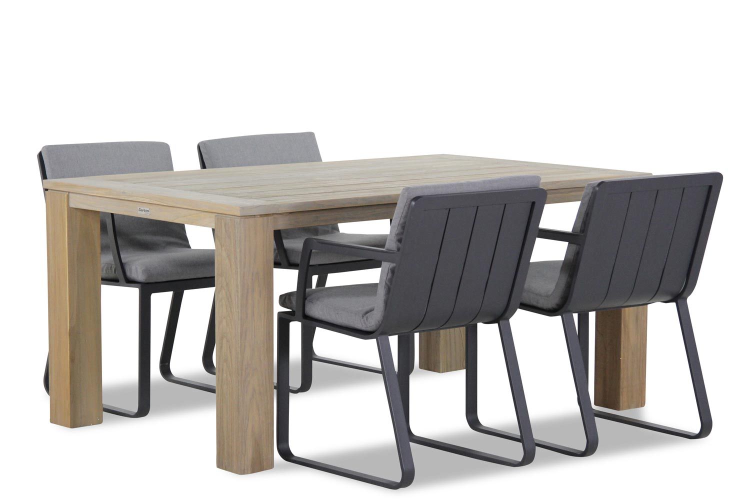 Lifestyle Estancia/Brighton 165 cm dining tuinset 5-delig thumbnail