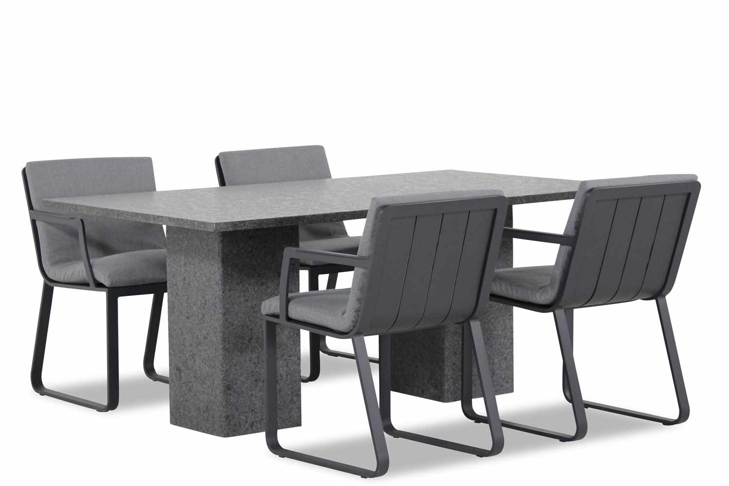 Lifestyle Estancia/Graniet 180 cm dining tuinset 5-delig thumbnail