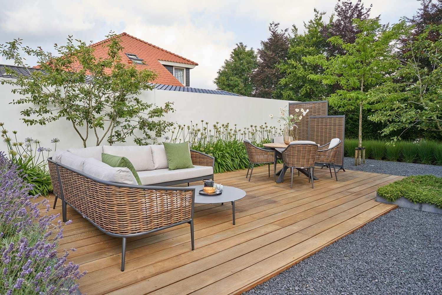 Coco Ewa/Pacific 100 cm hoek loungeset 4-delig thumbnail
