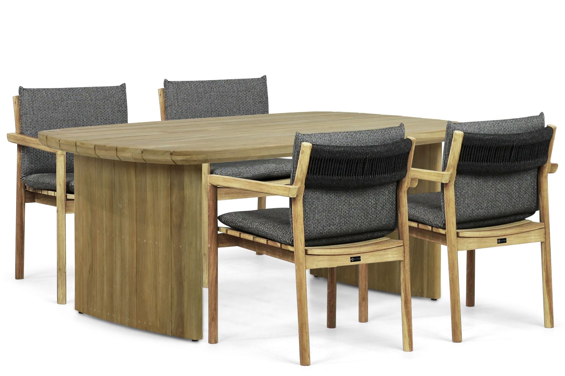 Santika Suka/Falcon 180 cm dining tuinset 5-delig