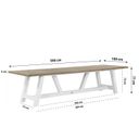 Lifestyle Ultimate/Florence 330 cm dining tuinset 9-delig thumbnail