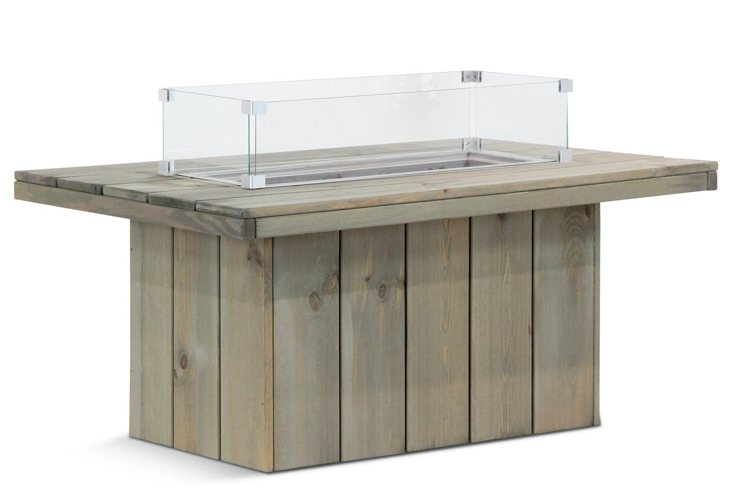Garden Collections glasset voor inbouwbrander rechthoek thumbnail