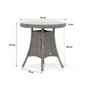 Garden Collections Dublin/Bolton 70 cm dining tuinset 3-delig thumbnail