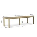 Domani Vento/Weston 300 cm dining tuinset 9-delig thumbnail