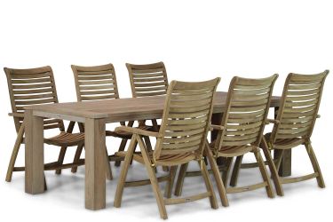 Garden Collections Birmingham/Brighton 240 cm dining tuinset 7-delig