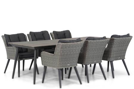 Garden Collections Boston/Matale 240 cm dining tuinset 7-delig