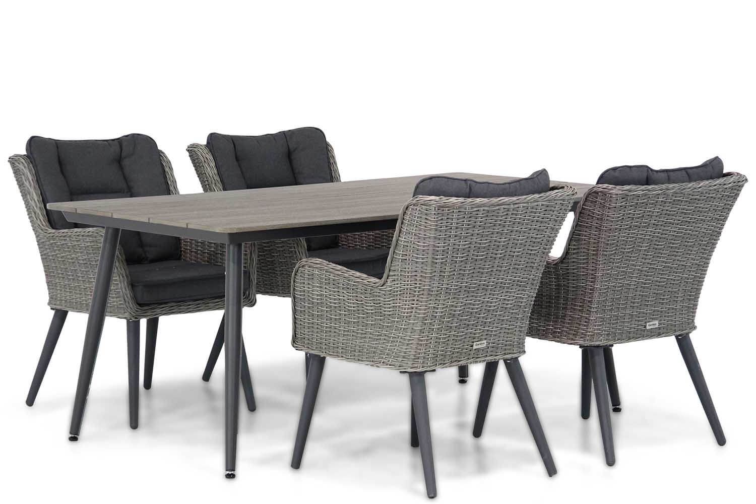 Garden Collections Boston/Matale 180 cm dining tuinset 5-delig thumbnail